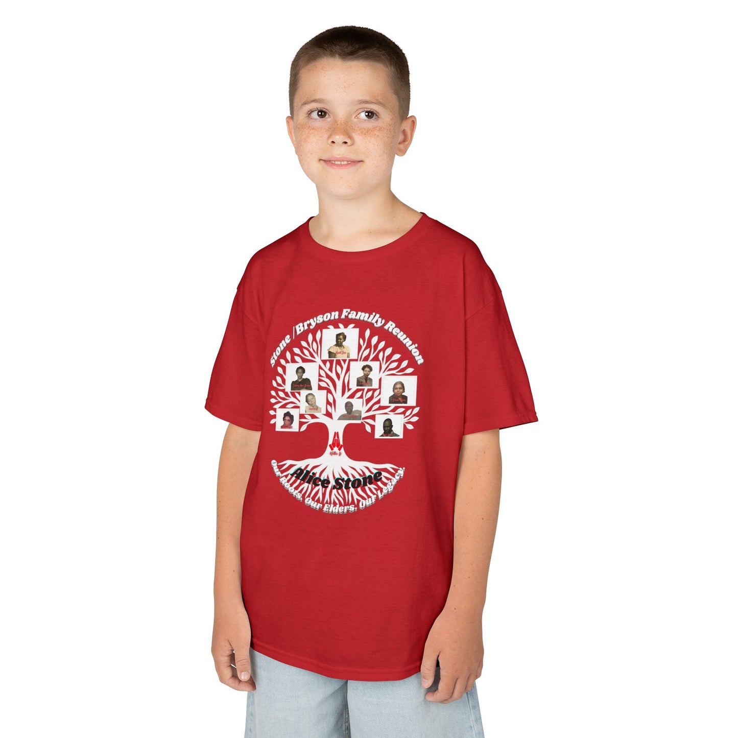 Bryson–Stone Family Reunion Kids’ Heavy Cotton Tee — Product Description