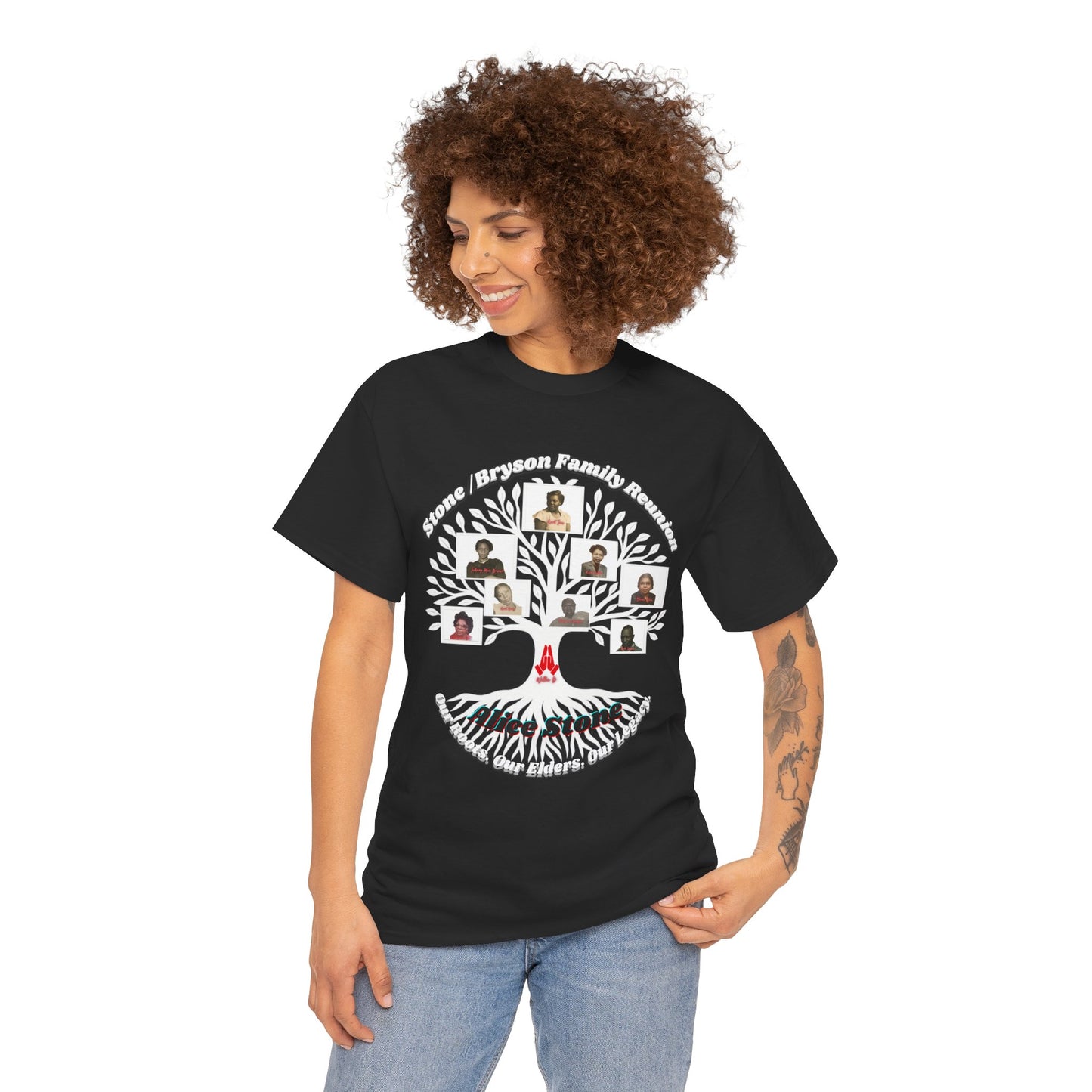 Bryson–Stone Family Reunion Unisex Heavy Cotton Tee — Product Description