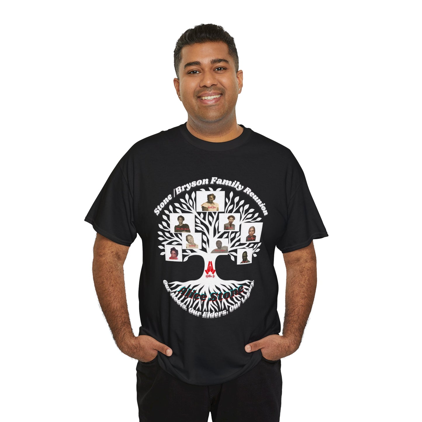 Bryson–Stone Family Reunion Unisex Heavy Cotton Tee — Product Description