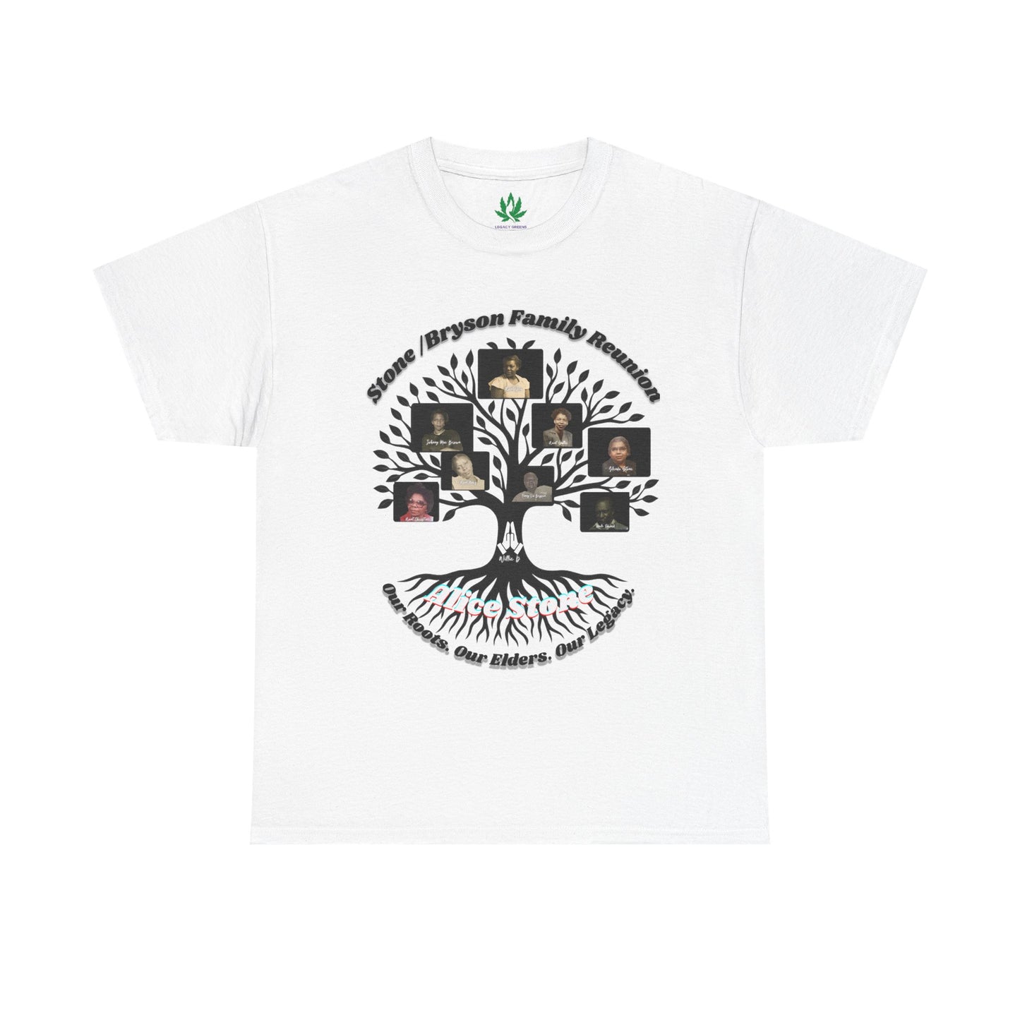 Bryson–Stone Family Reunion Unisex Heavy Cotton Tee — Product Description