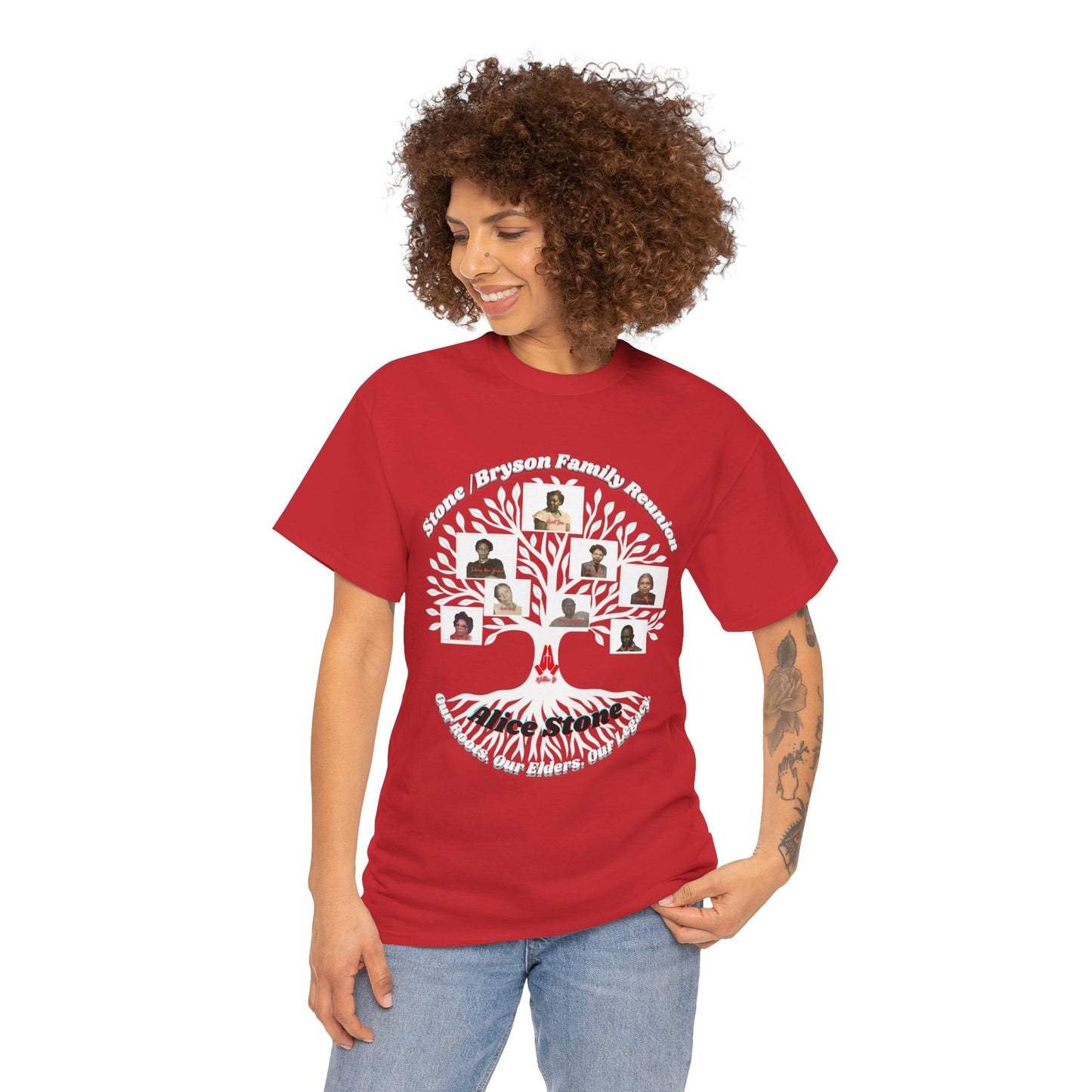 Bryson–Stone Family Reunion Unisex Heavy Cotton Tee — Product Description