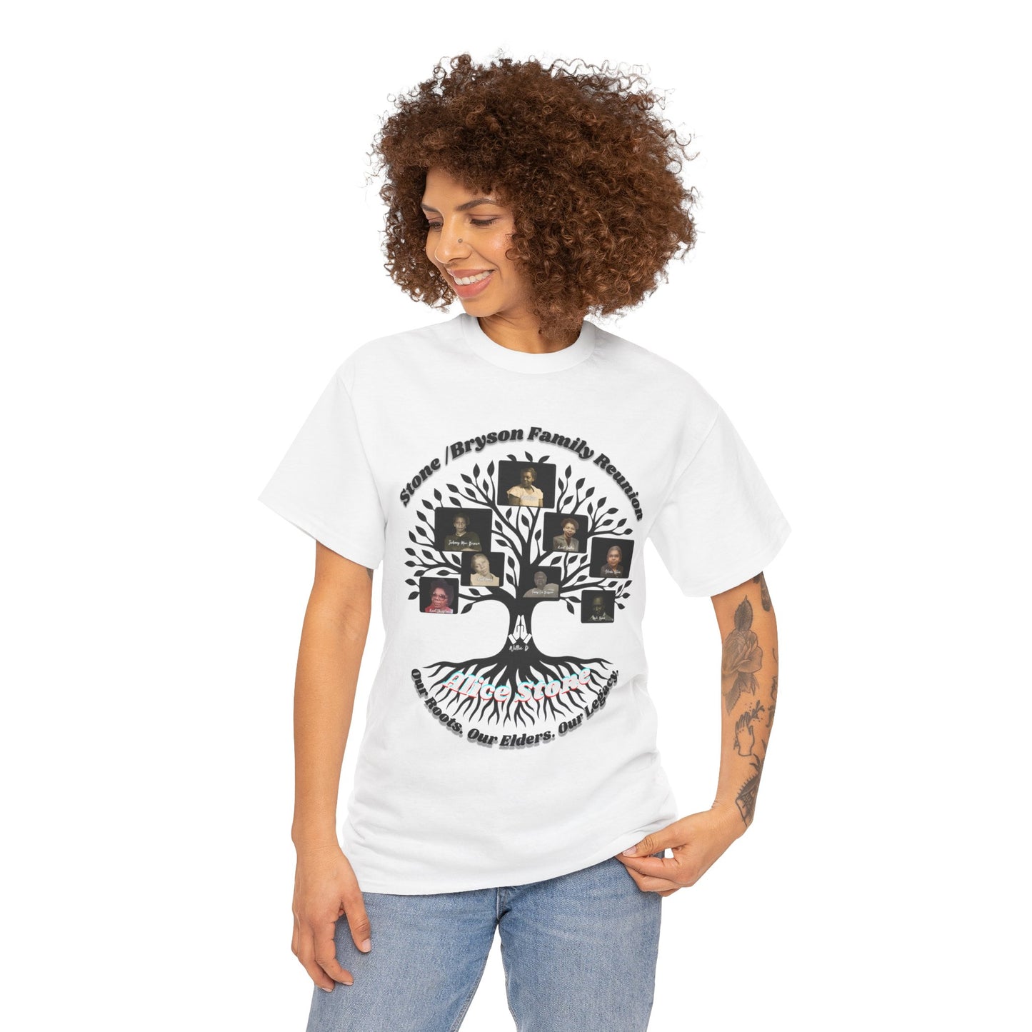 Bryson–Stone Family Reunion Unisex Heavy Cotton Tee — Product Description