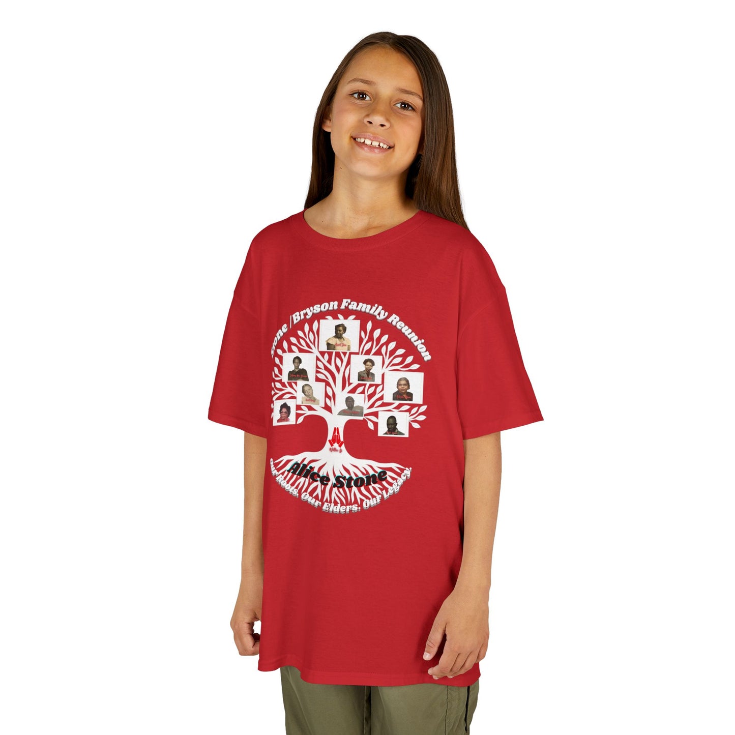Bryson–Stone Family Reunion Kids’ Heavy Cotton Tee — Product Description