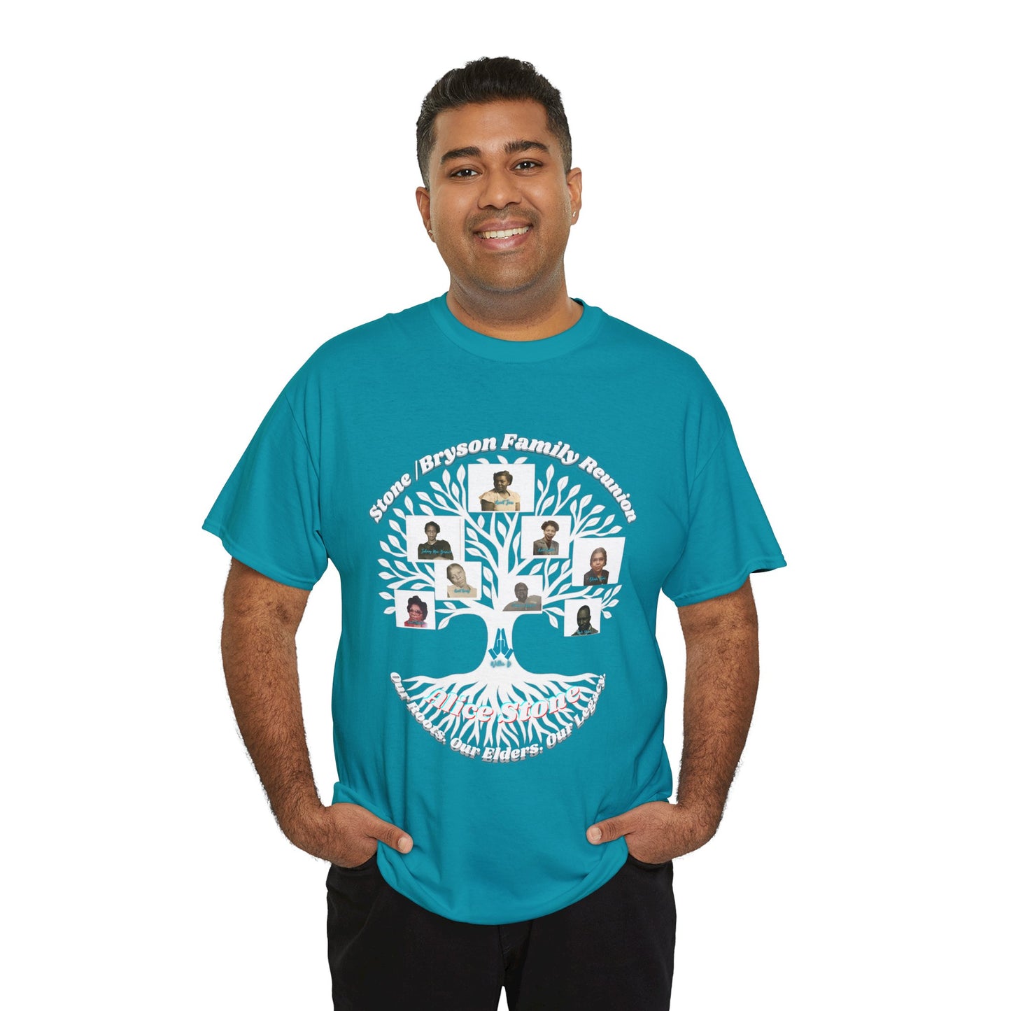 Bryson–Stone Family Reunion Unisex Heavy Cotton Tee — Product Description