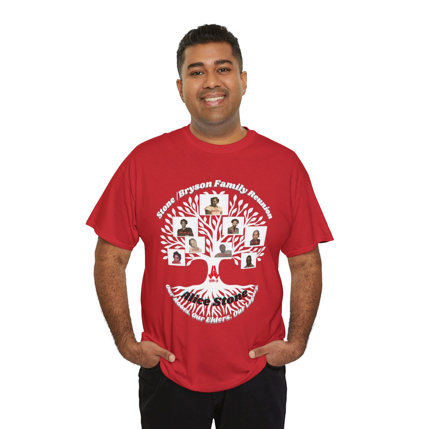Bryson–Stone Family Reunion Unisex Heavy Cotton Tee — Product Description