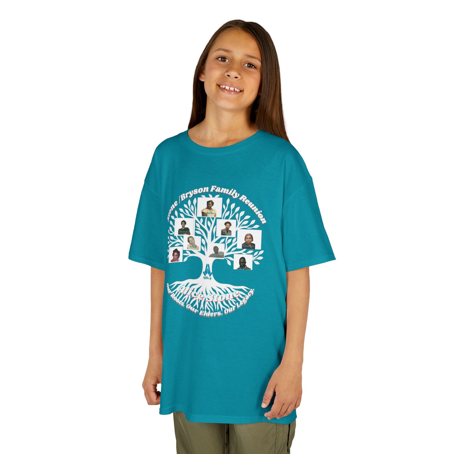 Bryson–Stone Family Reunion Kids’ Heavy Cotton Tee — Product Description