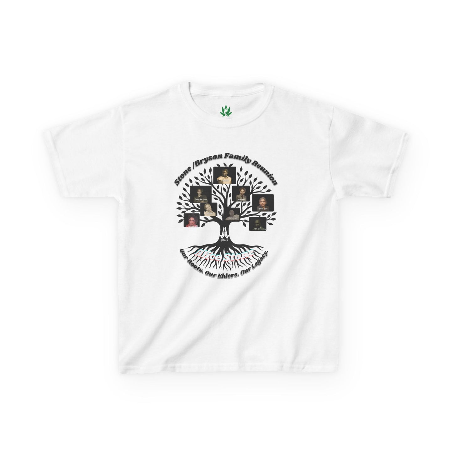 Bryson–Stone Family Reunion Kids’ Heavy Cotton Tee — Product Description