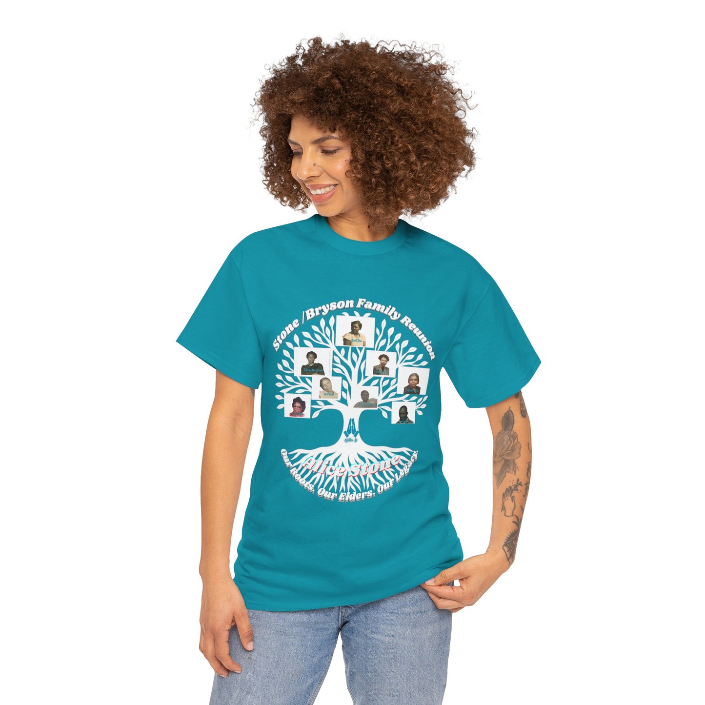 Bryson–Stone Family Reunion Unisex Heavy Cotton Tee — Product Description