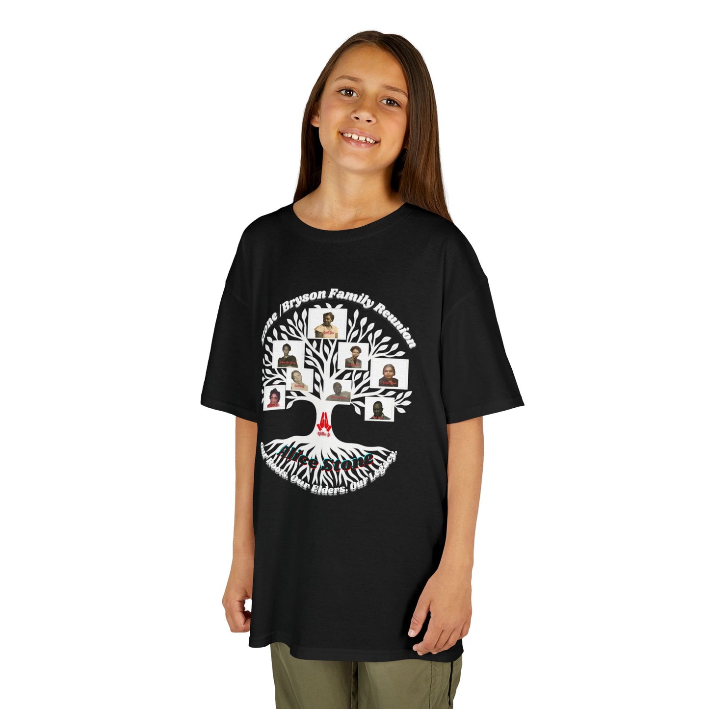 Bryson–Stone Family Reunion Kids’ Heavy Cotton Tee — Product Description